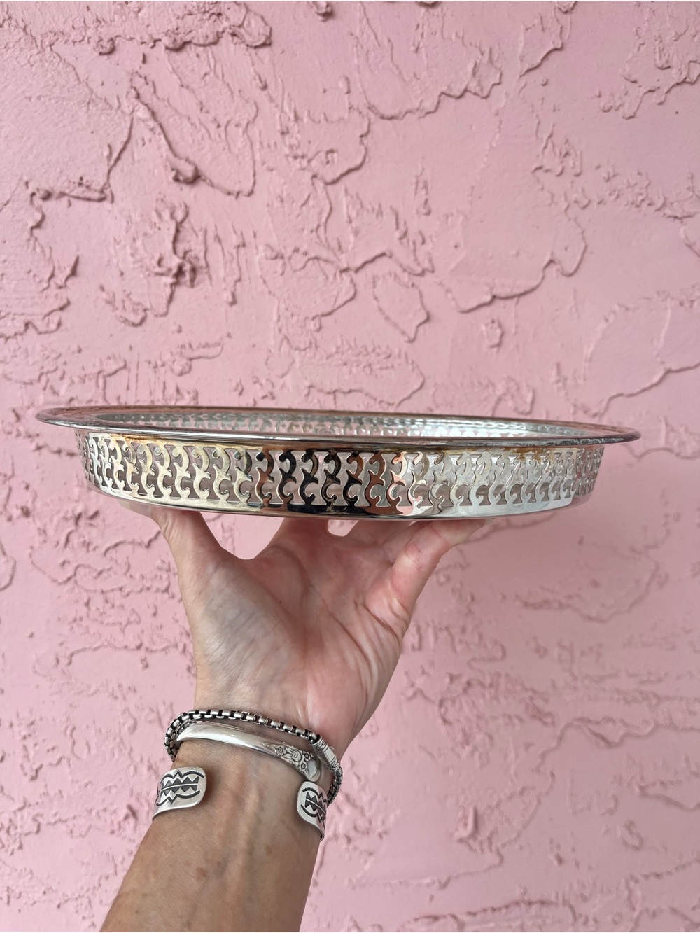 Oneida Silver Plate Trinket Dish Candy Dish